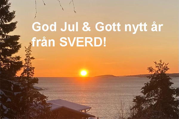 God Jul och Gott Nytt år från SVERD